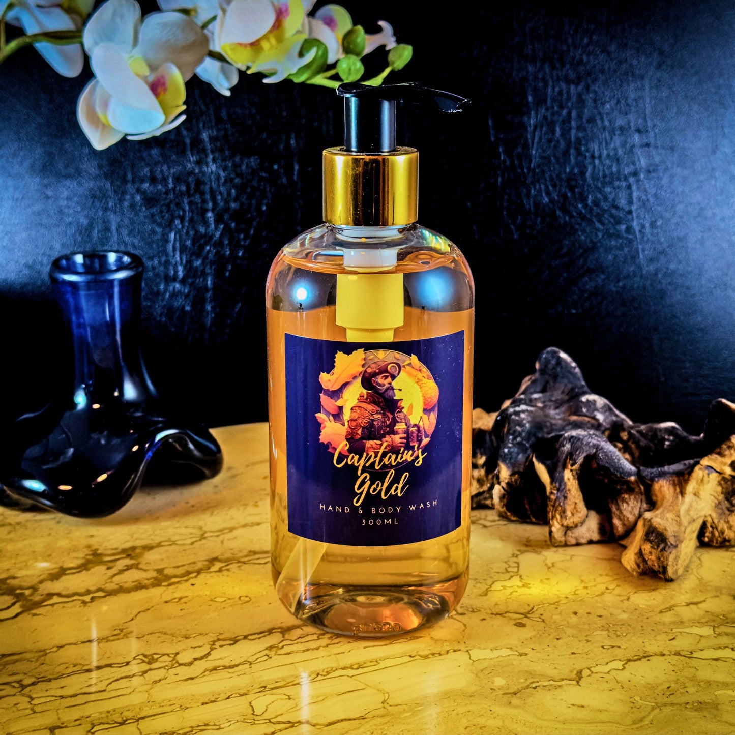 Captain's Gold Hand & Body Wash