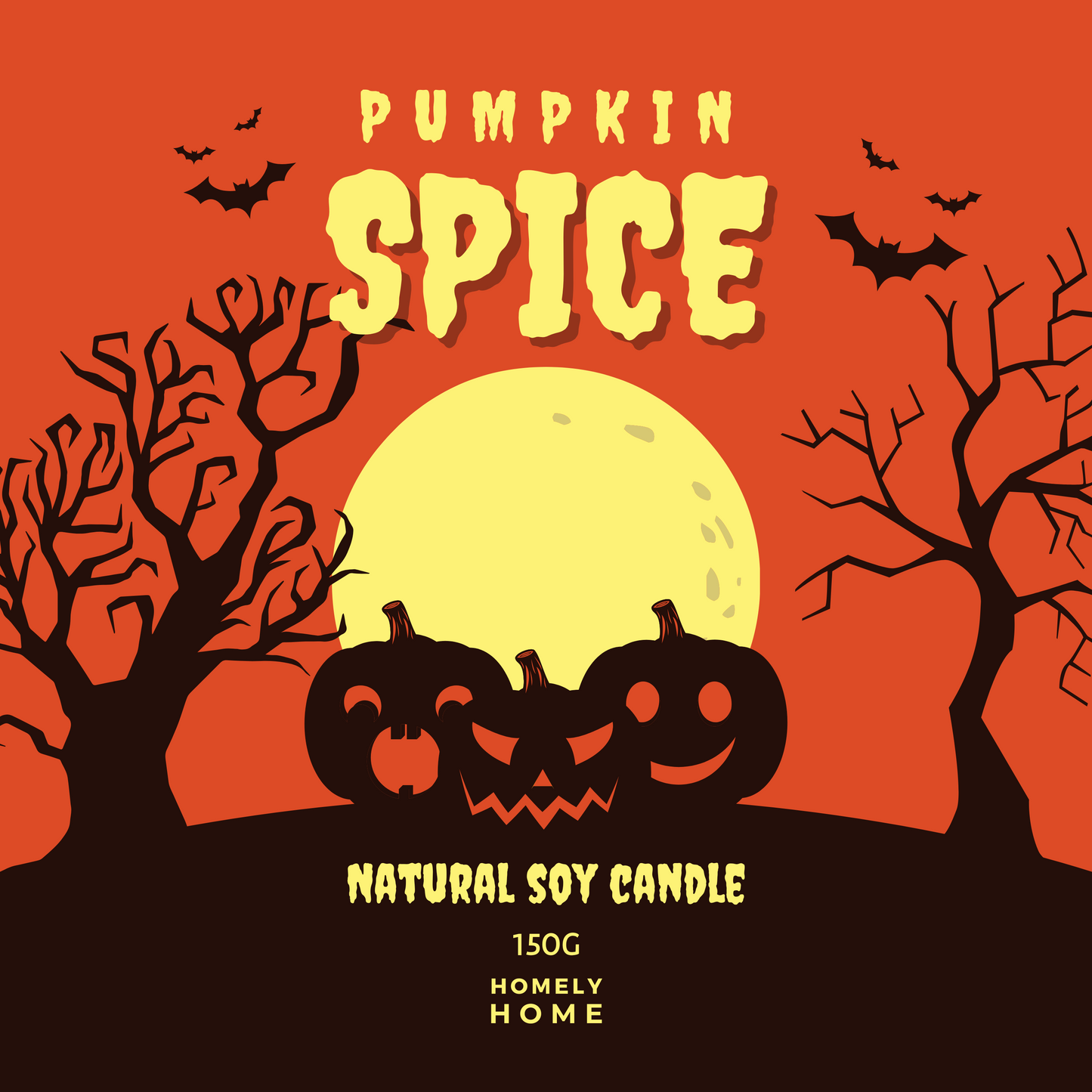 Pumpkin Spice 150g Scented Candle