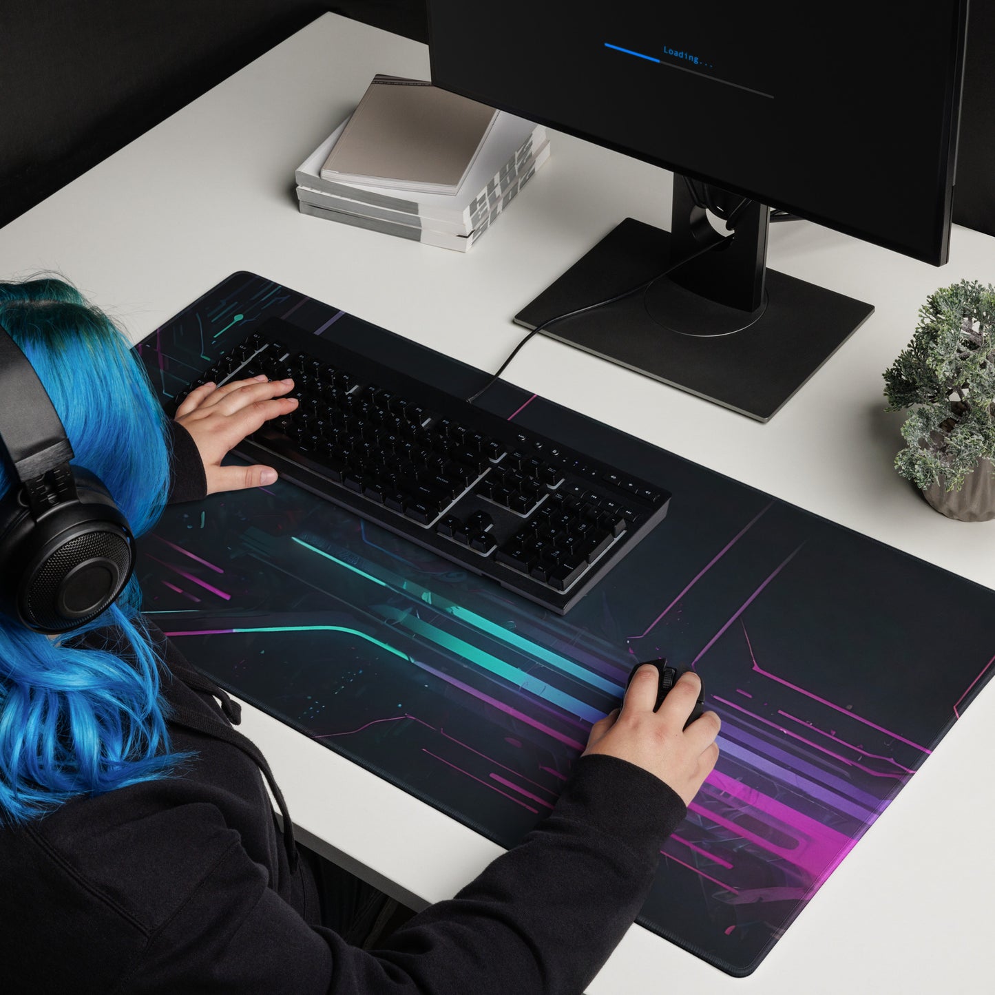 Gaming mouse pad