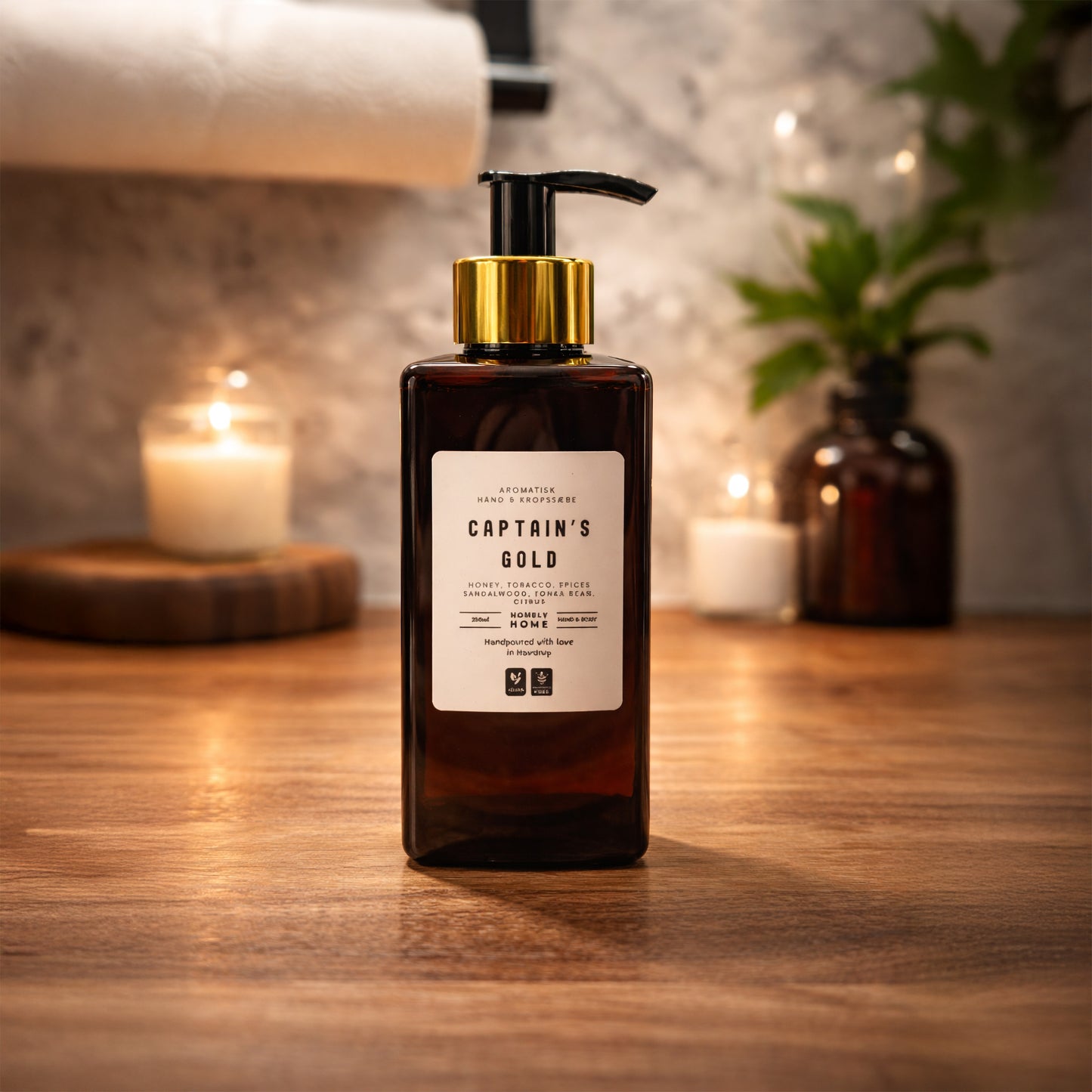 Captain's Gold Hand & Body Wash