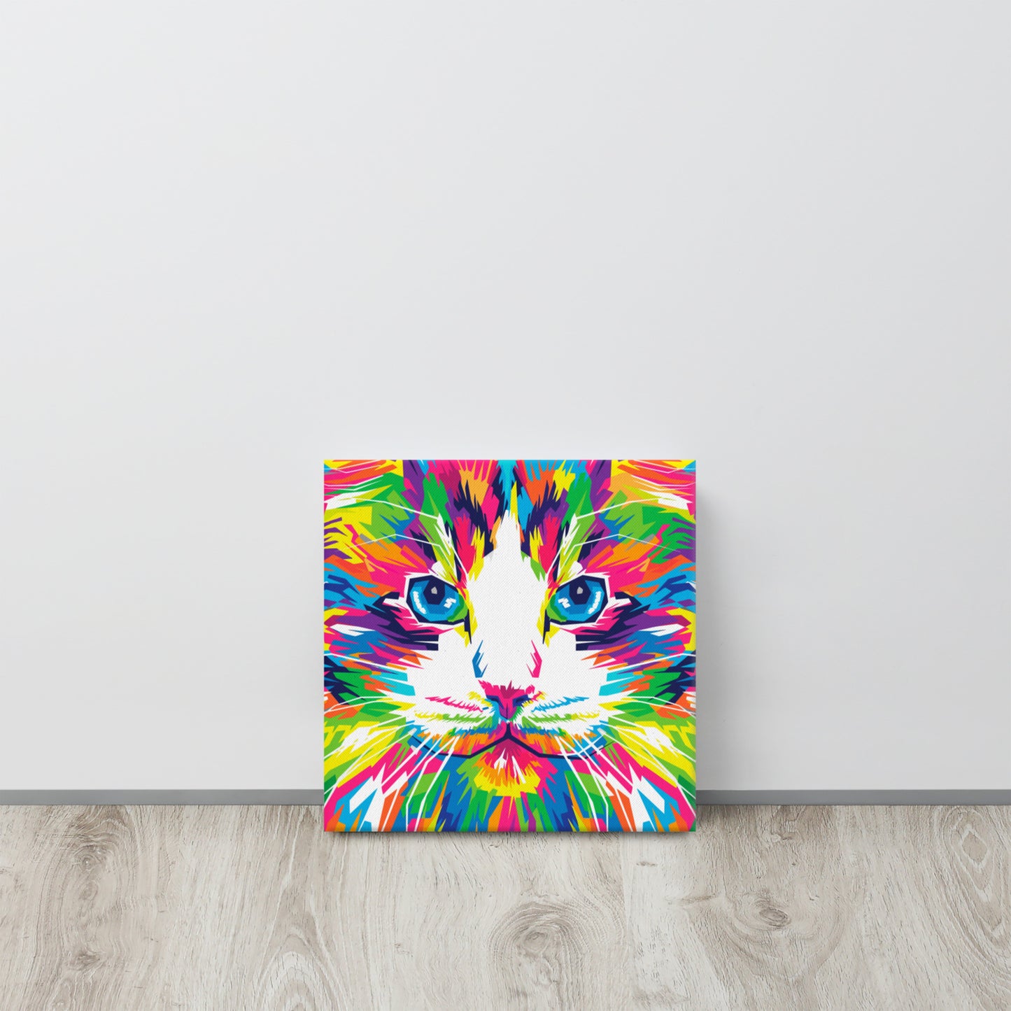 Colorful Cat Canvas