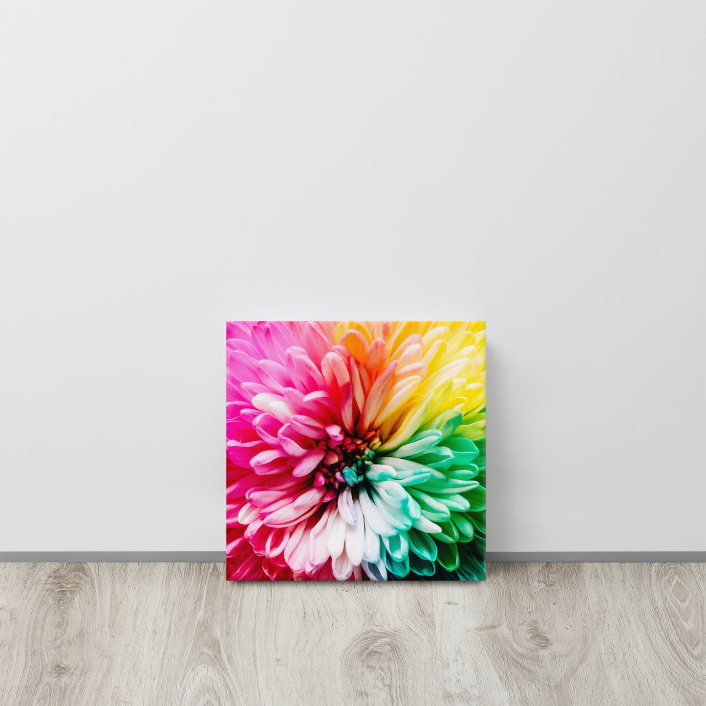 Color Flower Canvas