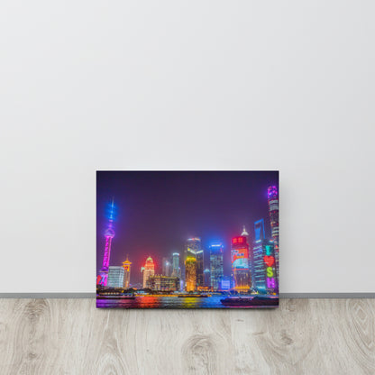 Shanghai Nights Canvas