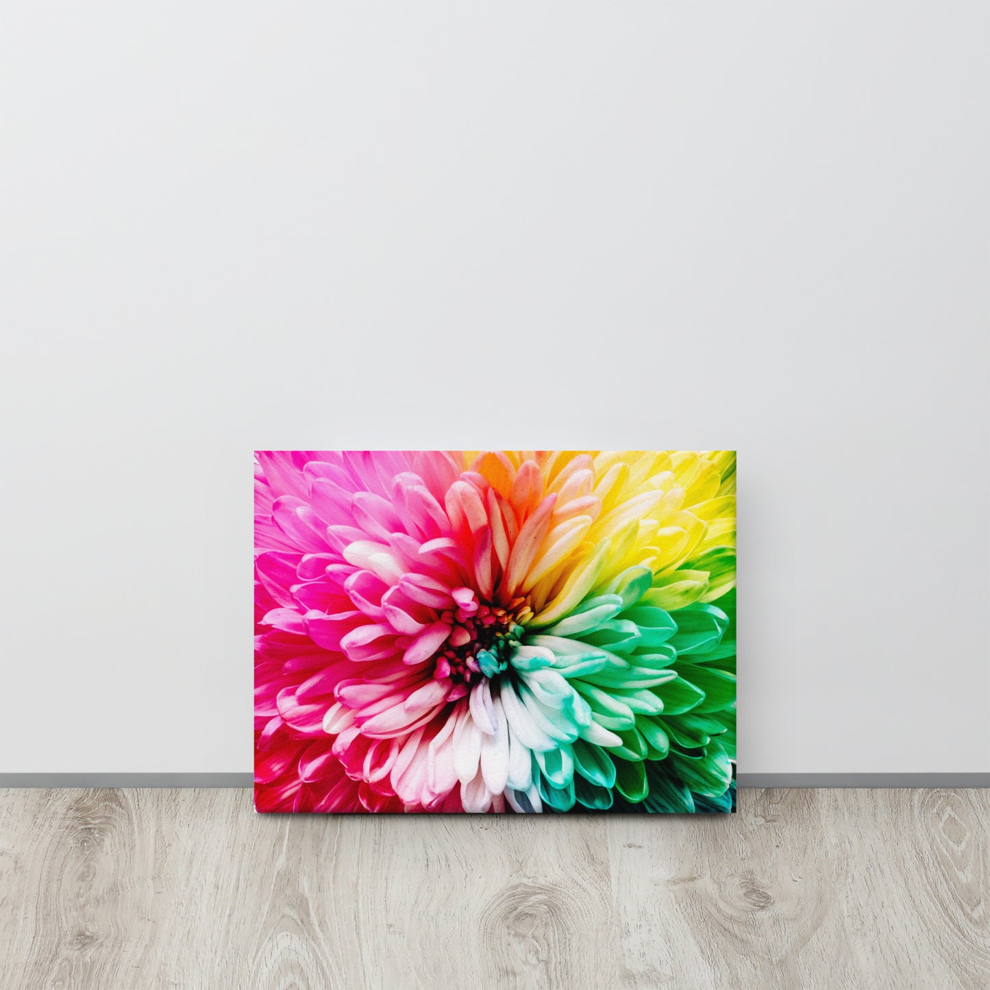 Color Flower Canvas