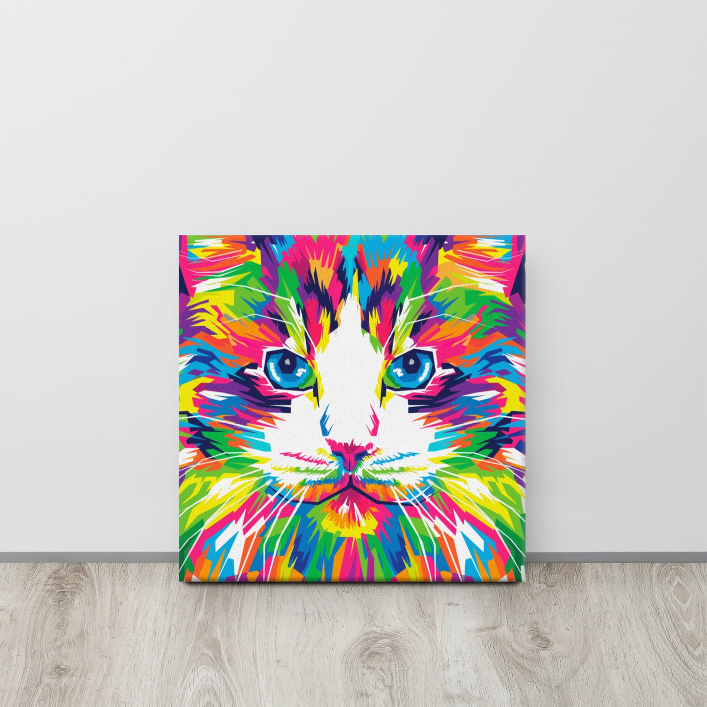 Colorful Cat Canvas