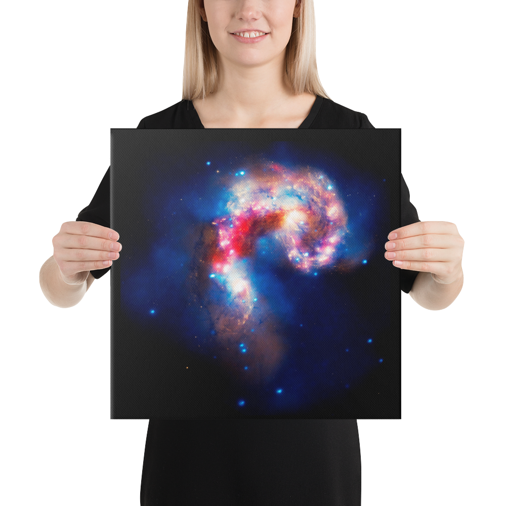 The Antennae Galaxies Canvas