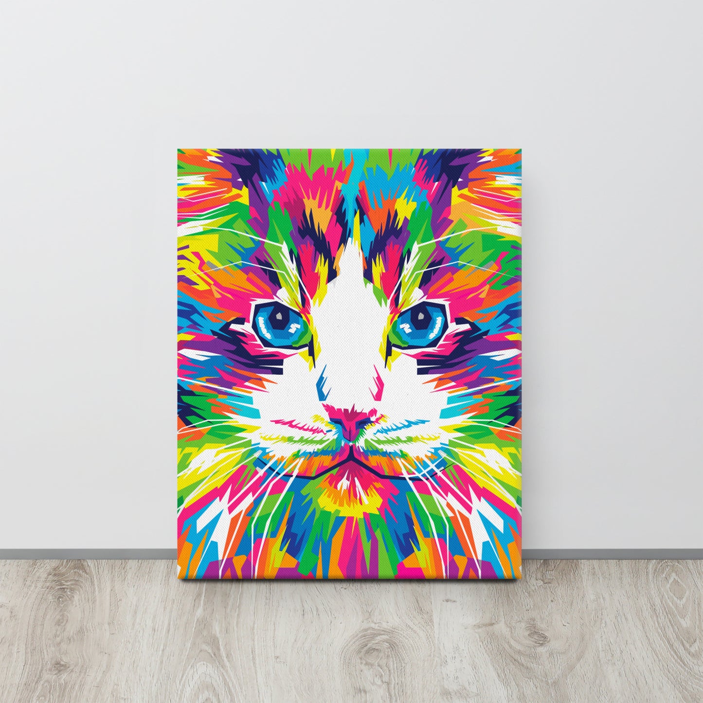 Colorful Cat Canvas