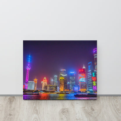 Shanghai Nights Canvas