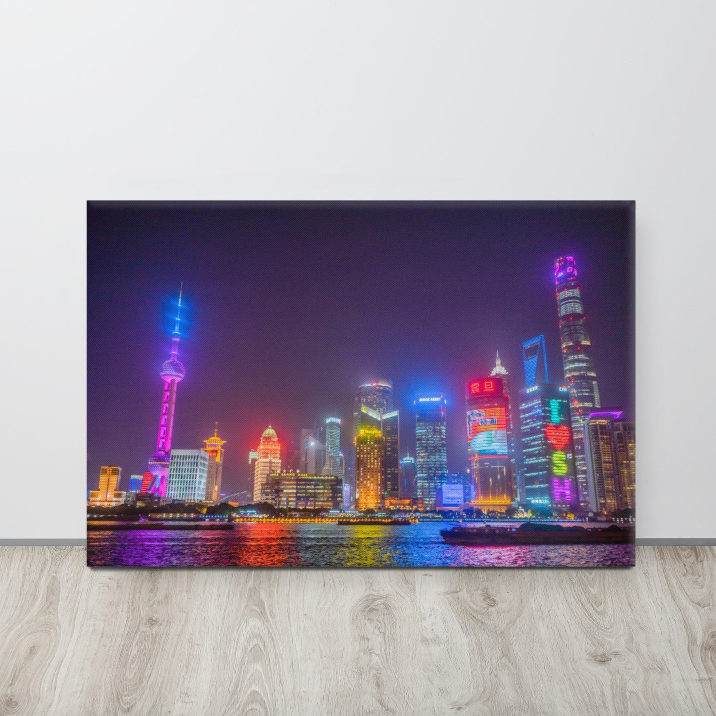 Shanghai Nights Canvas