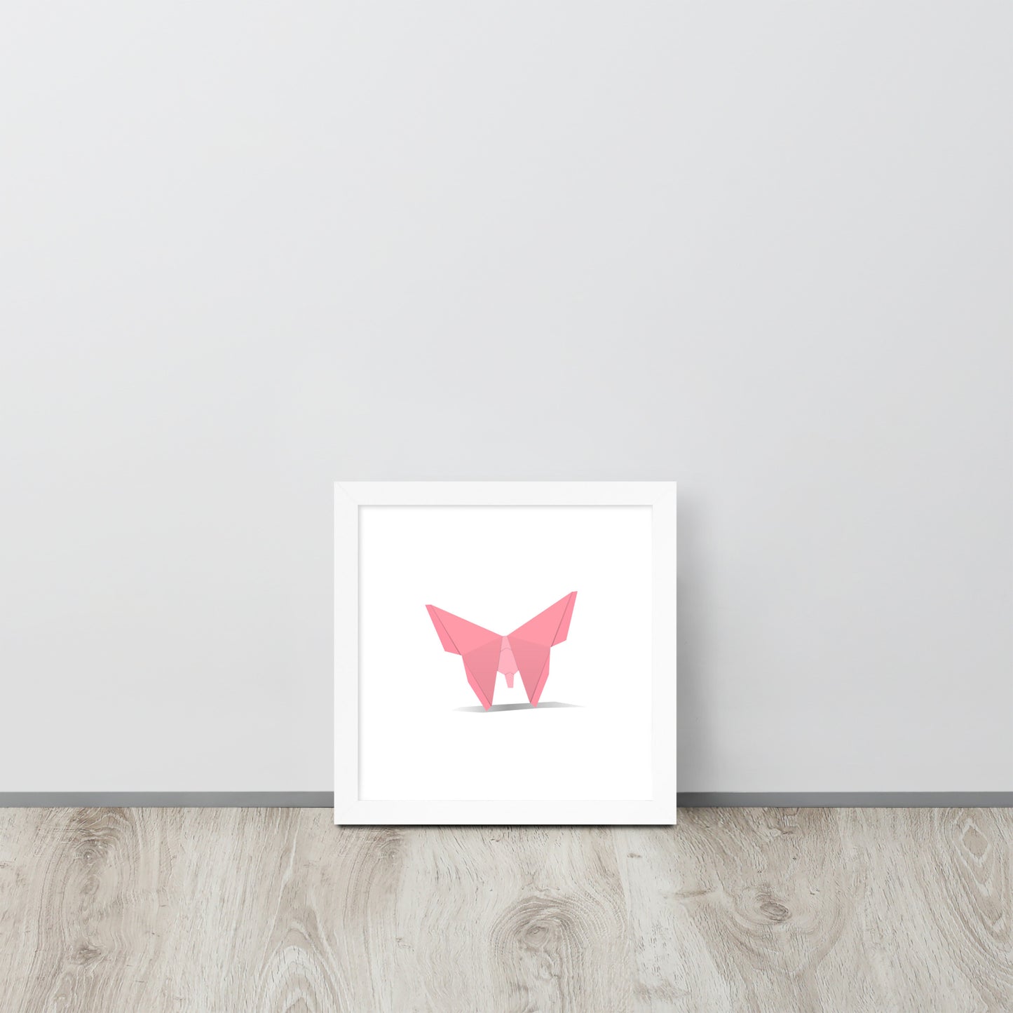 Origami Animals Butterfly Indrammet plakat