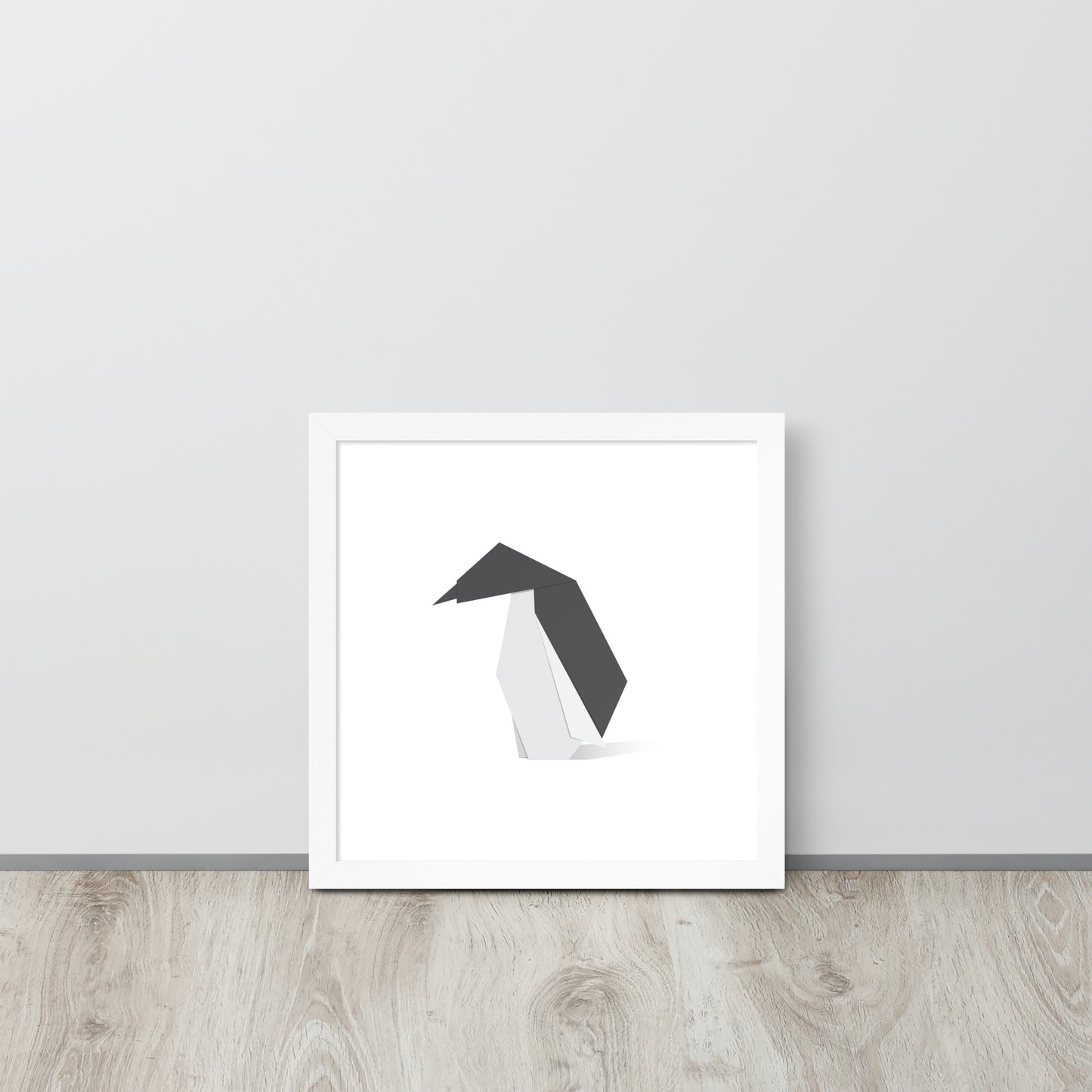 Origami Animals Penguin Indrammet plakat